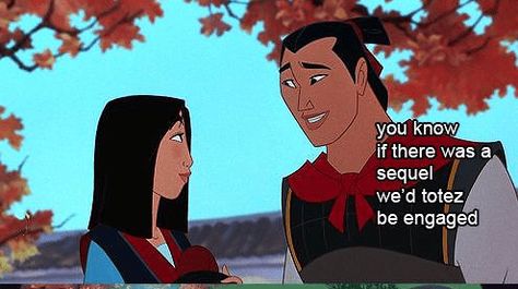 Hilarious Alternate Version Of 'Mulan' Re-Imagines Captain Li Shang As A Gay Man - Memebase - Funny Memes Mulan Ii, Mulan Movie, Disney Amor, Li Shang, Mulan Disney, Disney Couples, The Hollywood Reporter, Drawing Tutorials, Disney Animation