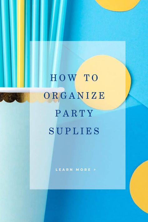 From picnics to birthday parties to nights where we just don’t want to dirty the dishes, we’ve all accumulated a stash of party supplies we’re not quite sure what to do with. Where do you store paper plates? How do you organize party supplies? I’ve been faced with those same questions. So, as an experienced hostess and home organizer, I've curated 11 insanely simple tips for organizing party supplies. Organize Party Supplies, Party Supply Organization, Silverware Organization, Tips For Organizing, Pot Lid Organization, Decluttering Ideas, Plastic Wine Glasses, Plastic Silverware, Home Organizer