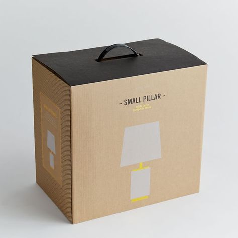 Pillar Marble Table Lamp | West Elm Pillar Table, Furniture Packaging, Corrugated Packaging, Carton Design, Woodworking Tools Workshop, Modern Packaging, Furniture Packages, Cool Packaging, Kitchen Design Trends