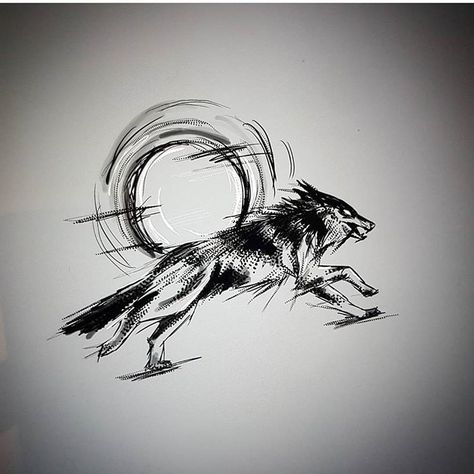 Running wolf By @bexpriesttattoos DM or e-mail to book. Chris@cultofthesphynx.com #stippledtattoo #dotworkers #blackwork #blackworkers… Wolf Outline, Horrible Tattoos, Best Cover Up Tattoos, Master Tattoo, Wolf Tattoos Men, Wolf Running, Mark Tattoo, Vegan Tattoo, Cool Chest Tattoos