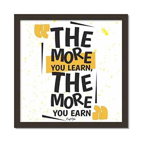 Motivation Quotes For Office Wall, Student Wall Decor Ideas, Quotes Framed Decor Wall Art Office, Motivational Frames For Office, Study Posters Student, Motivational Drawings For Students, Quotes For Success Student, Motivational Frames For Room, Wall Posters For Study Room