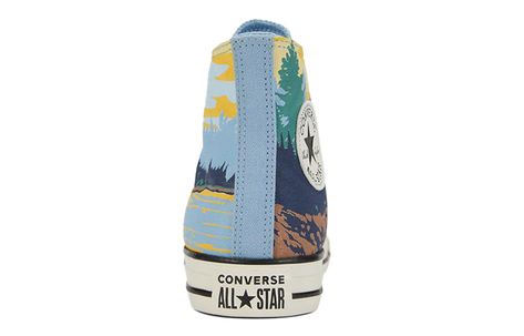 Converse Chuck Taylor All Star 170844C Painted Converse High Tops, Coral Aesthetic, Unique Converse, Converse Ideas, Apollo Cabin, Painted Converse, Cold Fashion, Buy List, Black Gums