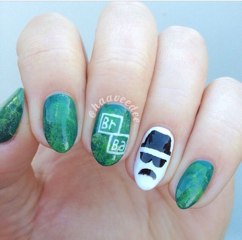 Breaking Bad Nails, Bad Nails, Breaking Bad, From Instagram, Nail Ideas, Cute Nails, Nail Inspo, Instagram Account, Deadpool