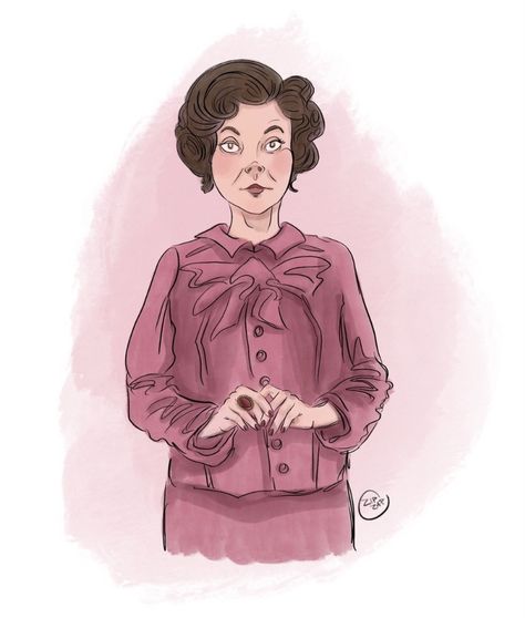 Umbridge Fanart, Delores Umbridge, Harry Potter Professors, Dolores Umbridge, Harry Potter Artwork, Harry Potter Drawings, Harry Potter Fan Art, Harry Potter Fantastic Beasts, Harry Potter Fan