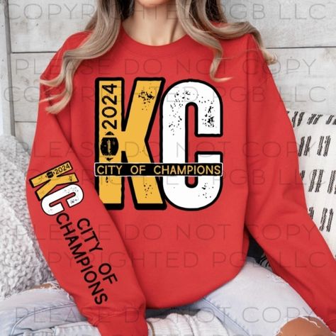 Kc Chiefs Sweatshirt City Of Champions. Custom Made To Order. #Chiefs #Chiefskingdom #Kansascitychiefs #Kcchiefs #Gochiefs #Chiefsnation #Kaiserchiefs #Chiefsfootball #Handkerchiefs #Chiefsfan #Gochiefsgo #Exeterchiefs #Chiefsfans #Chiefswin #Kaizerchiefs #Beatthechiefs #Kansascitychiefsjerseys #Chiefsfamily #Kansascitychiefsfootball #Chiefsgame #Kansascitychiefsfans #Chiefsolidblack #Kansascitychiefsfan #Kansascitychiefsgear #Letsgochiefs #Chiefssunday #Kansascitychiefscake #Chiefsluau #Spokane Kansas City Chiefs Cheerleaders, Chiefs Sweatshirt, Kaiser Chiefs, Kaizer Chiefs, Football Tumbler, Baseball Sweatshirts, Chiefs Game, Kansas City Chiefs Football, Chiefs Football