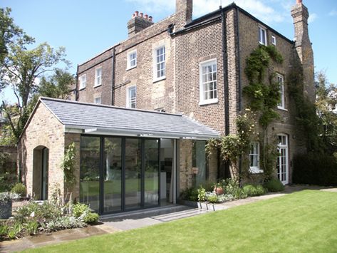 Stone House Extension, Georgian Extension, Victorian Kitchen Extension, Georgian Farmhouse, Kitchen Orangery, Meadow Cottage, Cornwall House, Minimalist Cottage, Cottage Extension