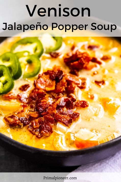 Venison And Peppers, Crock Pot Ground Venison Recipes, Ground Deer Soup, Venison Taco Soup, Venison Ravioli Recipe, Chipped Venison Recipes, Ground Venison Soups, Healthy Venison Dinner Recipes, Recipes For Ground Deer Meat