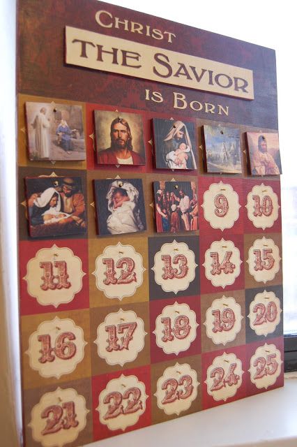 Christ the Savior is Born: Advent Calendar Christ The Savior Is Born, Christ Centered Christmas, The Savior, 12 December, Advent Calendars, Christmas Advent Calendar, Christmas Advent, Christmas Activities, Christmas Joy