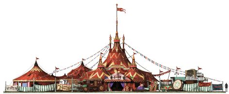 Circus Tent Drawing, Circus Tent Craft, Circus Tent Illustration, Circus Aesthetic, Dark Circus, Circus Tent, Cover Art Design, 캐릭터 드로잉, Circus Theme