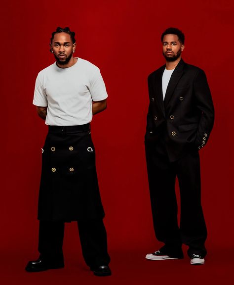 Kendrick Lamar’s New Chapter With Dave Free - The New York Times Dave Free, Kung Fu Kenny, Trey Parker, Matt Stone, Guys Clothing Styles, Mens Outfit Inspiration, Kendrick Lamar, The Script, Streetwear Men Outfits