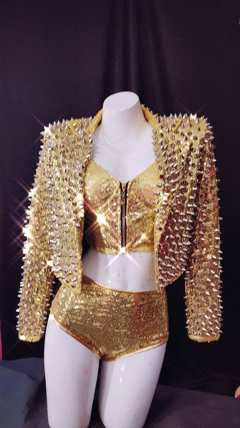 Outfits Nightclub, Sequins Jacket, Wrestling Outfits, Dance Style Outfits, Prom Outfit, Dancer Costume, Bar Outfit, Jazz Dance Costumes, Preformance Outfits