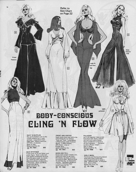 70s Fashion Sketches, 1970s Fashion Sketches, 70s Fredericks Of Hollywood, Fredrick Of Hollywood Vintage, Fredrick’s Hollywood, Frederick’s Of Hollywood, Fashion Design Template, Fredericks Of Hollywood, 20th Century Fashion