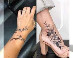 Tatuaże dla kobiet - 23 propozycje na ponadczasowe wzory [GALERIA] Ankle Tattoos For Women, Ankle Tattoos, Ankle Tattoo, Tattoos For Women, Flower Tattoo, Tatting, Henna, Manicure, Google Search