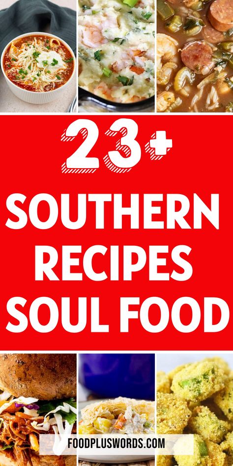 Looking for some tasty ideas to whip up a delicious Sunday dinner for your family? Check out these mouthwatering soul food recipes that are perfect for bringing everyone together at the table. From juicy fried chicken to creamy mac and cheese, these dishes will surely satisfy your cravings and warm your heart. Sunday Dinner Ideas Winter | Sunday Dinner Ideas Soul Food Southern | Southern Meal Ideas For Dinner | Food For Sunday Dinner, Quick Soul Food Dinner, Southern Meal Ideas, Winter Sunday Dinner, Soul Food Dinner Recipes, Dinner Ideas Soul Food, Soul Food Dinner Party, Sunday Dinner Ideas Soul Food, Dinner Ideas Winter