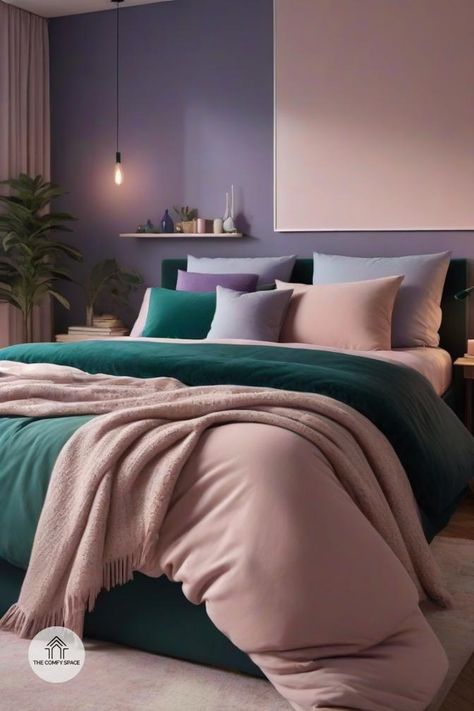 Who says winter has to be all about grays and whites? Explore vibrant color combinations that will make your bedroom feel inviting and warm. From rich jewel tones to gentle pastels, we’ve got the perfect tips to help you create a stylish winter retreat. Get ready to cozy up in style! Keywords: winter bedroom inspiration, color ideas.#WinterVibes #CozyHome #DecorInspiration #BedroomDesign #ColorPalette Comfy Space, Rich Jewel Tones, Style Keywords, Winter Retreat, Winter Bedroom, Winter Color, Winter Colors, Jewel Tones, Color Ideas