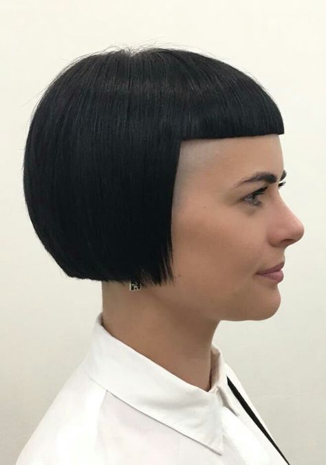 #hairdare #womenshaircuts #hairstyles #beauty #bobhaircut #undercut Short Hairstyle Women Asian, Bobcut Hairstyles Short, Asian Hair Bob, Edgars Haircut, Half Shaved Hair, Asian Haircut, Bad Haircut, Bob Hairstyles With Bangs, Asian Short Hair