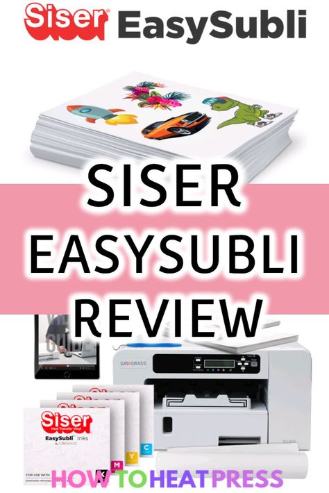 Siser Easy Subli Review: Sublimation On Cotton & Dark Shirts #sublimation #siser #sisereasysubli #easysubli #sublimationprinting #heatpress #heattransfer #heatpressing #tshirts #tshirtbusiness #sublimationtransfer #cricut #silhouette #cricutproject #silhouetteproject #craftbusiness #crafts #craftproject #craftidea #crafting Siser Easy Subli Htv, Sublimation On Dark Shirts, Sublimation Tutorial, Sublimation On Cotton, Heat Transfer Vinyl Tutorial, Adhesive Vinyl Projects, Heat Press Projects, Heat Transfer Vinyl Shirts, Cricut Heat Transfer Vinyl