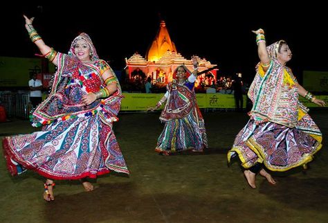 Garba enthusiasts  playing Garba on the sixth day of #Navaratri in Ahmedabad on Thursday night Jammu And Kashmir, Thursday Night, Latest Images, Ahmedabad, Art