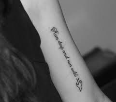 Run Deep and Run Wild - I Follow Rivers, Lykke Li River Tattoo, Lykke Li, Tattoo Quotes, Tattoo Ideas, Running, Tattoos, Quotes