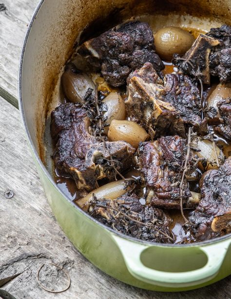 Goat Tsigariasto (Goat Cooked with Herbs and Wine) - Shepherd Song Farm Goat Meat Recipes Indian, Indian Goat Recipes, Goat Meat Recipes, Goat Stew, Meet Recipe, Goat Recipes, Winter Foods, Goat Meat, Game Recipes