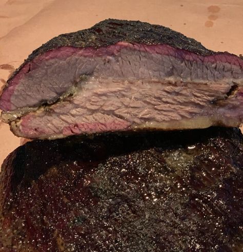 Overnight Brisket, Traeger Brisket, How To Cook Brisket, Bbq Brisket, Traeger Recipes, Diy Tile, Cracked Pepper, Smoker Recipes, Pellet Grill