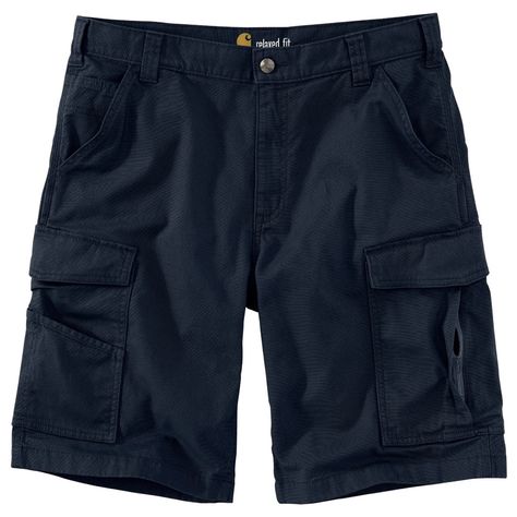 Mens Cargo Shorts, Mens Rugged, Carhartt Cargo, Black Shorts Men, Work Shorts, Mens Cargo, Cargo Shorts Men, Yard Work, Black Cargo