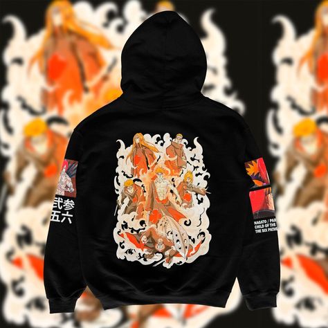 Design For Hoodie, Hypebeast Anime, Naruto Pain, Arcane Vi, Pop Culture Fashion, Culture Fashion, Anime Hoodie, Naruto Anime, Aesthetic Design