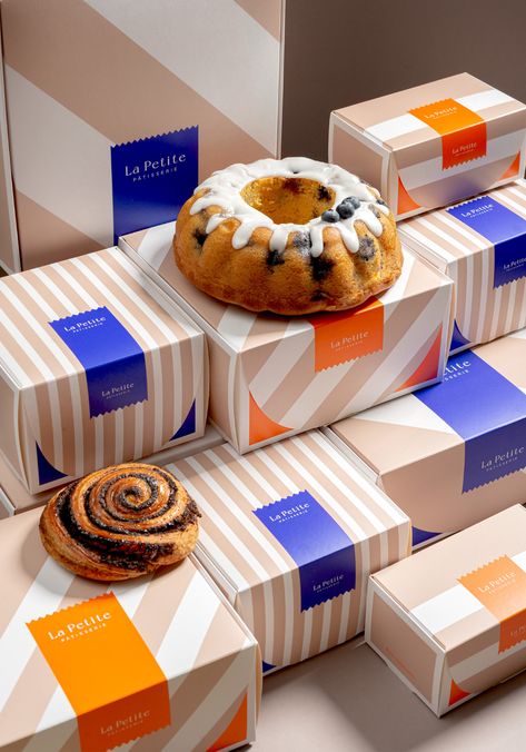 Bakery Boxes Packaging, Bakery Branding Design, Bakery Packaging Design, Cookies Branding, Cake Branding, Baking Packaging, Bakery Branding, Bakery Box, Modern Cakes