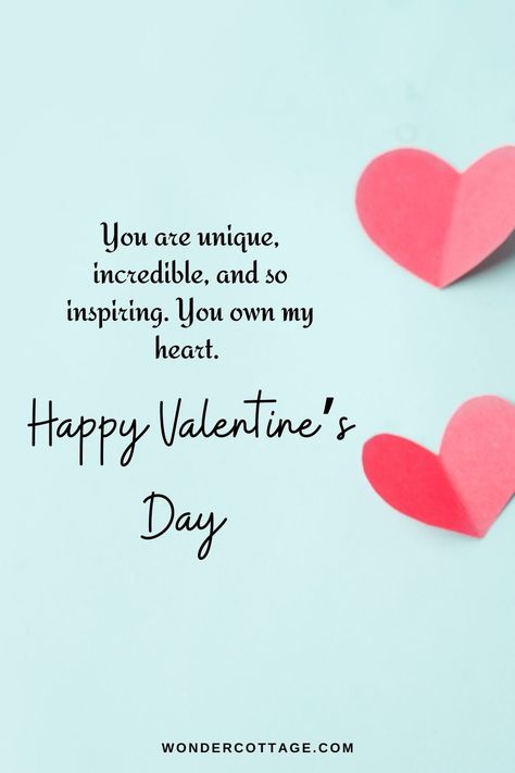 100 Valentine's Day Messages For Your Loved Ones - Wonder Cottage Ldr Valentines, Valentine Wishes For Friends, Sweet Valentine Messages, Happy Valentines Day Quotes For Him, Love You More Quotes, Valentines Day Quotes For Him, Happy Valentine Day Quotes, Valentines For Singles, Valentine Messages