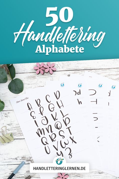 Die Schrift "Take Me Higher" aus dem ultimativen Handlettering Alphabet. :-) Das Handlettering Alphabet im Detail: 50 komplette handgeschriebene Alphabete mit meinen absoluten Favoriten (1300 Buchstaben) und ein großes ABC mit den schönsten Styles pro Buchstabe (700 Buchstaben). #handlettering #lettering #brushlettering #alphabete #handletteringalphabet #abc #kalligrafie #calligraphy Hand Lettering Alphabet Fonts Creative, Alphabet Handlettering, Handlettering Abc, Handlettering Alphabet, Brush Lettering Alphabet, Hand Lettering Alphabet Fonts, Lettering Styles Alphabet, Bullet Journal Font, Journal Fonts