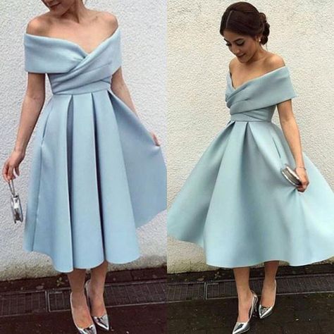 Loving this dress #asos Light Blue Cocktail Dress, Blue Satin Prom Dress, Blue Prom Gown, Dress Display, Satin Homecoming Dress, Senior Prom Dresses, Blue Cocktail Dress, Senior Prom, Short Prom Dress