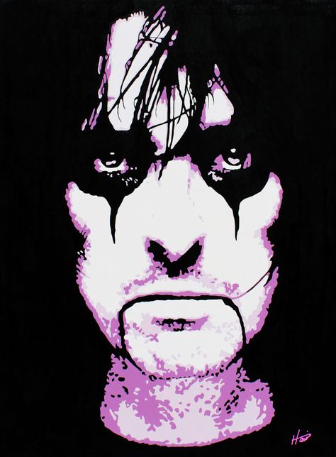 Alice Cooper Drawing, Alice Cooper Art, Young Alice Cooper, Alice Cooper And Wife, Alice Cooper T Shirt, Alice Cooper Album Covers, Musician Art, Guitar Kids, Rock N Roll Art