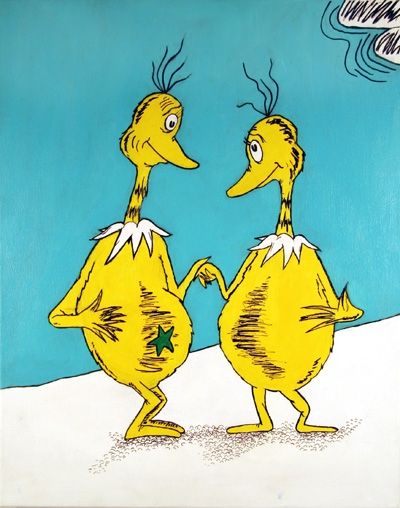 "We are all a little weird and life's a little weird, and when we find someone whose weirdness is compatible with ours, we join up with them and fall in mutual weirdness and call it love.” -Dr. Seuss I love my husband :) The Sneetches, Picture Books, Dr Seuss, Top 100, Books