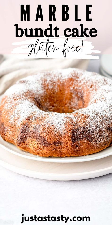 Egg Free Bundt Cake, Gluten Free Marble Cake, Marble Bundt Cake Recipes Easy, Vegan Gluten Free Bundt Cake, Gluten Free Marble Cake Recipe, Vegan Marble Cake, Eggless Marble Cake Recipes, Eggless Marble Cake, Gluten Free Bundt Cake