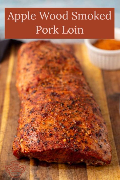 Smoked Boneless Pork Loin, Boneless Pork Loin Recipes, Campfire Meal, Smoked Pork Loin Recipes, Dish For A Crowd, Smoked Pork Recipes, Boneless Pork Loin Roast, Loin Recipes, Smoked Pork Tenderloin