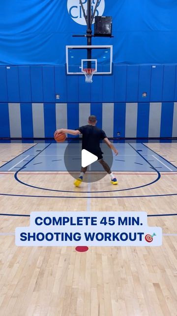 Trae Jones on Instagram: "TRY THIS 45 MIN. SHOOTING WORKOUT🤝🏽🎯" Basketball Workouts Training, Basketball Videos, Basketball Shooting, Basketball Workouts, Basketball Skills, Basketball Drills, Basketball Training, Drills, Fitness Training