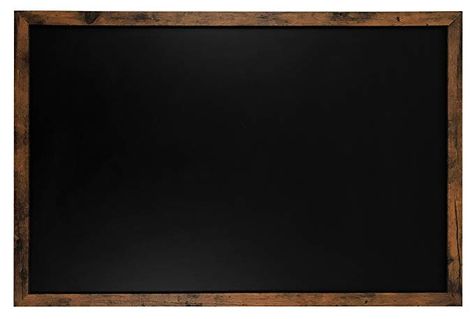 Kitchen Chalkboard, Magnetic Chalkboard, Black Chalkboard, Rustic Frames, Chalk Markers, Office Products, Rustic Wood, Chalkboard, Chalk