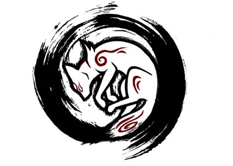 Okami Tattoo Ideas, Okami Tattoo Design, Ookami Tattoo, Amaterasu Tattoo, Okami Tattoo, Amaterasu Okami, Okami Amaterasu, Geisha Tattoo, White Ink Tattoo