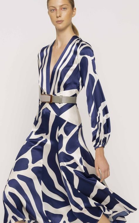 Women's Silvia Tcherassi Spring Summer 2023 Collection | Moda Operandi 2023 Trends Dresses, Sylvia Tcherassi, Fashion Trends 2024 Spring Summer Women, Spring Summer 2024 Fashion Trends, White Mosaic, Fashion Aesthetics, Spring Summer 2023, Silk Midi Dress, Summer Fashion Trends