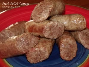 Polish Kielbasa Recipes, Polish Sausage Recipes, Sausage Making Recipes, Home Made Sausage, Lithuanian Recipes, When We First Met, Homemade Sausage Recipes, Kielbasa Recipes, Polish Sausage