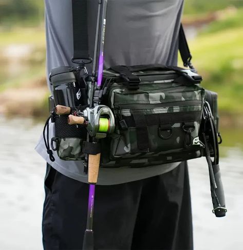 Multifunction Large Capacity Fishing Bag FREE SHIPPING ON ORDERS OVER 50 DOLLARS GEAR UP FOR YOUR NEXT OUTDOOR ADVENTURE Many more Fishing products in store, new items added weekly. https://foxhollowbasecamp.com/products/multifunction-large-capacity-fishing-bag . . #fishing #fishinguk #fishing #fishingtime #fishingboat #fishinglife #fishingtrip #fishingdaily #fishingaddict #fishingislife #fishinglife #fishingtackle #fishingtackles #fishingtacklebox #fishingtacklemax #fishingtackleshop #fishi... Fishing Organization, Fishing Bag, 50 Dollars, Fishing Stuff, Fishing Tackle Box, Fish In A Bag, Fishing Life, Cool Gear, Fishing Outfits