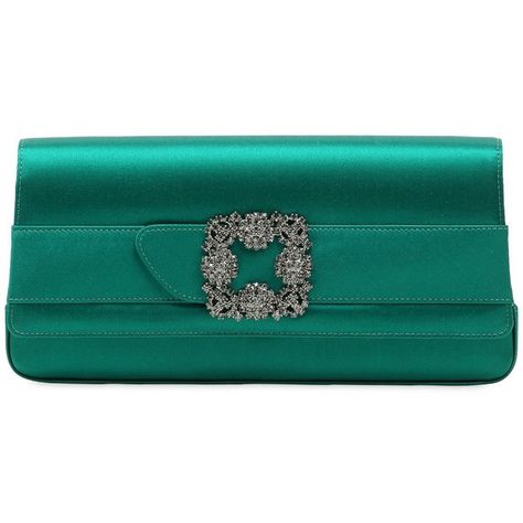 Manolo Blahnik Women Gothisi Swarovski Silk Satin Clutch ($1,845) ❤ liked on Polyvore featuring bags, handbags, clutches, emerald, snap purse, snap closure purse, blue clutches, blue purse and manolo blahnik Manolo Blahnik Clutch Bags, Manolo Blahnik Clutch, Snap Purse, Handbags Blue, Evening Clutches, Noble Lady, Satin Clutch, Blue Clutch, Emerald Blue