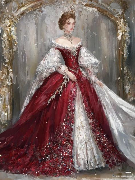 Royal Dresses Queens, Fantasy Queen Dress, Queen Gown, Victorian Ball Gowns, Victorian Era Dresses, Victorian Ball, Victorian Gown, Queen Dresses, Looks Country