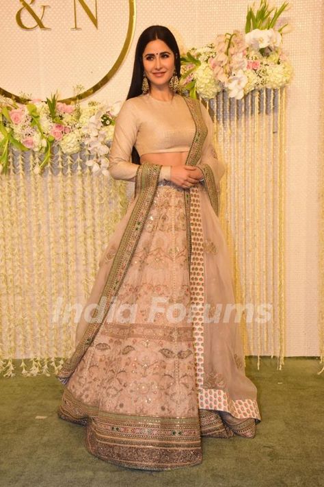 Katrina Lehenga, Katrina Kaif Lehenga, Katrina Kaif Outfits, Engagement Looks, Affan Waheed, Fashionable Saree, Reception Saree, White Lehenga, Laddu Gopal Dresses