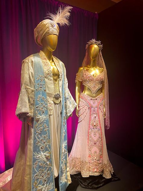 Aladdin Broadway Costumes, Aladdin Musical Costumes, Aladdin Jr Set Design, Pantomime Outfits, Aladdin Fashion, Aladdin Outfit, Aladdin Play, Wise Man Costume, Disney Broadway