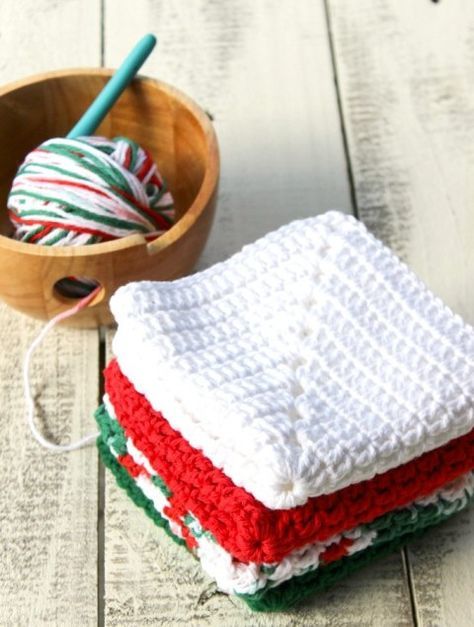 Christmas Granny Square, Granny Square Häkelanleitung, Sunburst Granny Square, Crochet Washcloth Pattern, Dishcloth Crochet Pattern, Washcloth Pattern, Crochet Dishcloth, Crochet Washcloth, Dishcloth Pattern