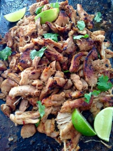 Chicken carnitas recipe Caramelized Chicken, Chicken Carnitas, Carnitas Recipe, Recipe Healthy, Chicken Dishes, Stir Fry, Good Eats, Mexican Food Recipes, Main Dishes