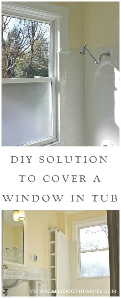 Solution to the large window IN the shower... Simple DIY cover! What To Do With Shower Window, Frosted Shower Window, Shower Window Covering Waterproof, Shower Window Privacy, Window In Shower Solution, Bathroom Windows In Shower, Wedi Board, Bathroom Window Privacy, Bathroom Window Coverings