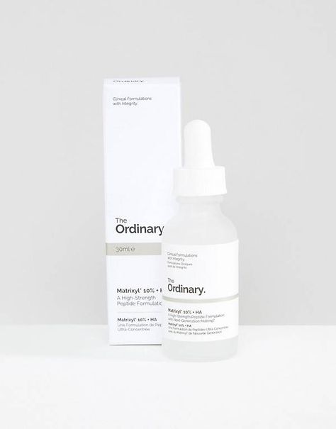 Ordinary Matrixyl, The Ordinary Matrixyl, The Ordinary Hyaluronic Acid, The Ordinary Skincare, Hair Growth Supplement, Anti Aging Serum, Instagram And Snapchat, Reduce Wrinkles, Hydrate Skin