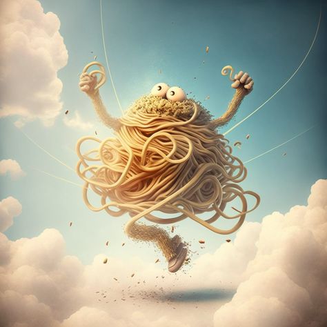 The Flying Spaghetti Monster Spaghetti Monster, Flying Spaghetti Monster, Lovecraft Cthulhu, Hp Lovecraft, Animal Print Wallpaper, All About Animals, Art Wallpaper Iphone, Monster Art, Our Lord